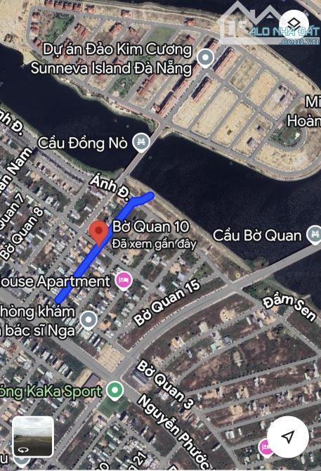 Bán nhanh lô đất kề góc siêu vị trí bờ quan 10 - Nam Hoà Xuân - - 1