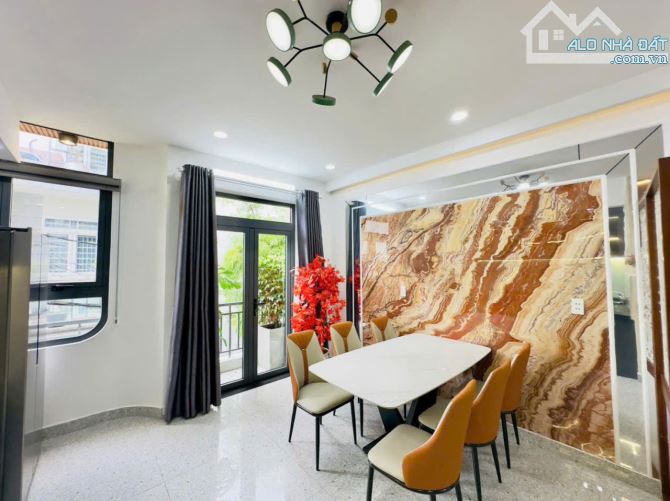 Bán nhà mới đẹp hẻm 3,5m đường số 9, P.9, 4 x 15, 4 tầng, 4PN giá 6.9 tỷ tl - 1