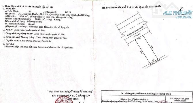 Bán đất sát biển đường Nguyễn Thần Hiến, thông thẳng bãi tắm Đông Hải - 1