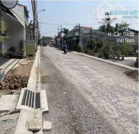 BÁN  NHÀ 201M2, MẶT TIỀN 4,4M TẠI LONG HẬU, CẦU GIUỘC, LONG AN - 1