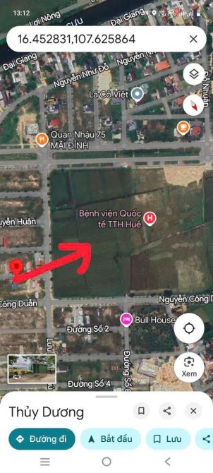 📢 BÁN LÔ ĐẤT KQH THỦY DƯƠNG CÁCH BỆNH VIỆN QUỐC TẾ CHỈ 100M. - 1
