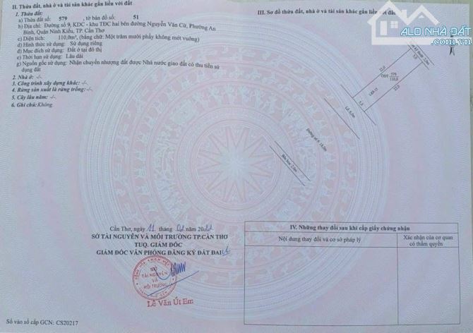 Bán nền đường số 9 KDC đối diện bệnh viện ung bướu đh fpt, nhi đồng - 1