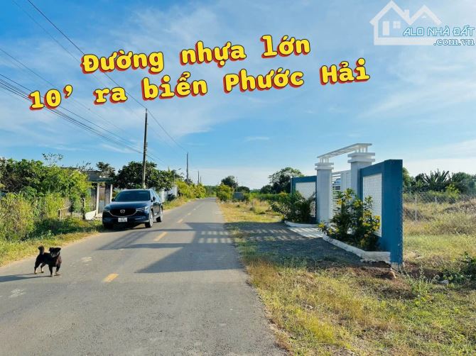 BÁN ĐẤT MẶT TIỀN NGUYỄN HUỆ - ĐẤT ĐỎ.600m2 gần khu nhà vườn dân cứ đông - 1