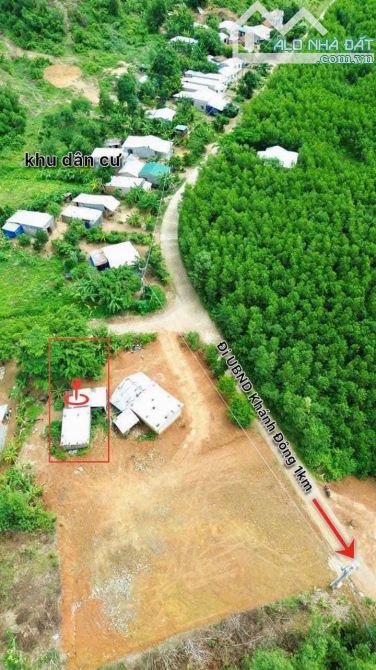 Bán đất Khánh Đông giá rẻ mặt đường bê tông liên thôn liên xóm - 1