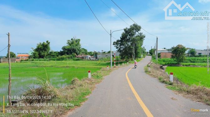 Bán 2000m2 sẵn 200m tc view ruộng lúa , gần ql55 và chợ Láng Dài . Đất Đỏ .BRVT - 1