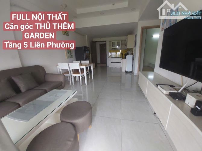 Chung cư THỦ THIÊM GARDEN Tầng 5, căn góc. full nội thất - 1