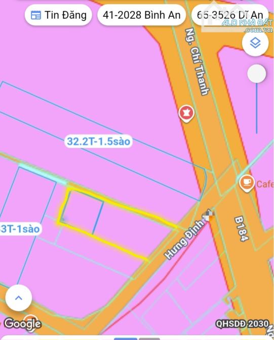 Bán nhà Mặt Tiền , Gần Aone Bình Dương , 884 m2 ( 18 x 50 ) , Lh @939.208.616 - 1