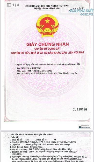 Bán nhà đất 960m² có 20 phòng trọ, thu nhập 50 triệu/tháng - 12