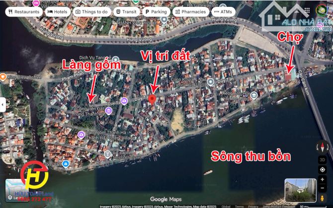 Bán lô đất 96 m2; kiệt đường Duy Tân; gần Làng gốm Thanh Hà - Hội An - 5