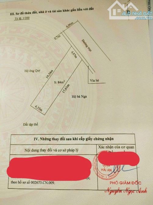 BÁN ĐẤT THỔ HẠ LŨNG CƯ 84M2 MẶT TIỀN 4.8M NGAY GẦN HOA ĐĂNG - 2