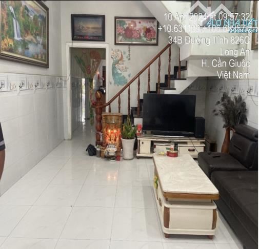 BÁN  NHÀ 201M2, MẶT TIỀN 4,4M TẠI LONG HẬU, CẦU GIUỘC, LONG AN - 2