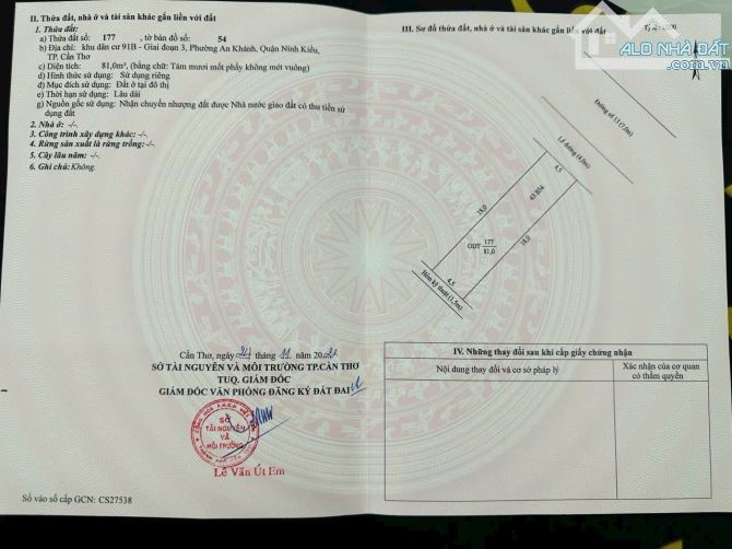 🏡 BÁN NỀN ĐƯỜNG B34 KDC 91B TP CẦN THƠ - 2