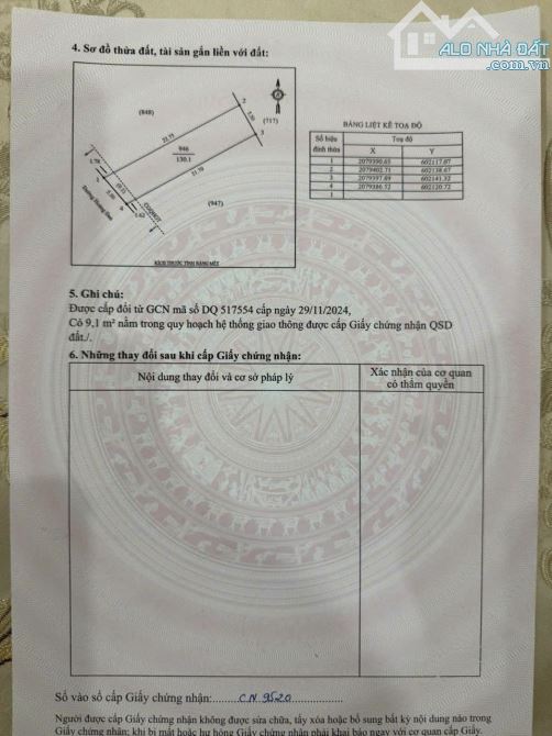 BÁN LÔ ĐẤT  BÁM ĐƯỜNG HOÀNG ĐAN-CỬA LÒ DT130m2 - 2