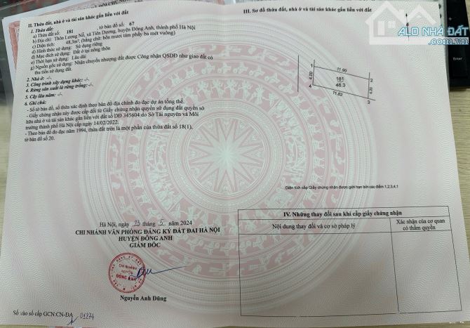 🔥🏡 50M RA HỒ ĐIỀU HOÀ – GẦN BẾN XE ĐÔNG ANH – ĐƯỜNG NỐI VĐ3 – HỘ KHẨU TIÊN DƯƠNG 🔥🏡 - 2