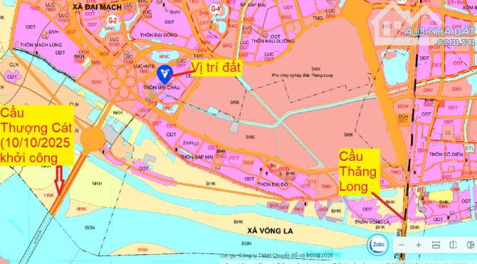 196.2m2, mt7m, Mai Châu, Đại Mạch, lên cầu Thượng Cát - 2