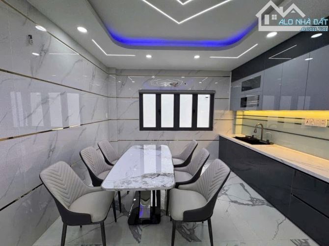 NHÀ SIÊU ĐẸP 4 TẦNG - HẺM OTO- LÊ VĂN QUỚI- GẦN NGÃ 4 BỐN XÃ - BÌNH TÂN-4M*13M - 2