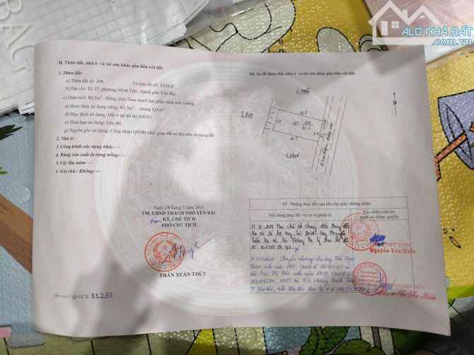 Chính chủ cần bán đất nền tại đường Kim đồng minh tân yên bái - 2