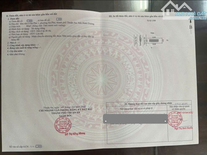 Bán nhà KDC p.An Phú, Tp.Thuận An chỉ 4,6 Tỷ TL M7665 - 22
