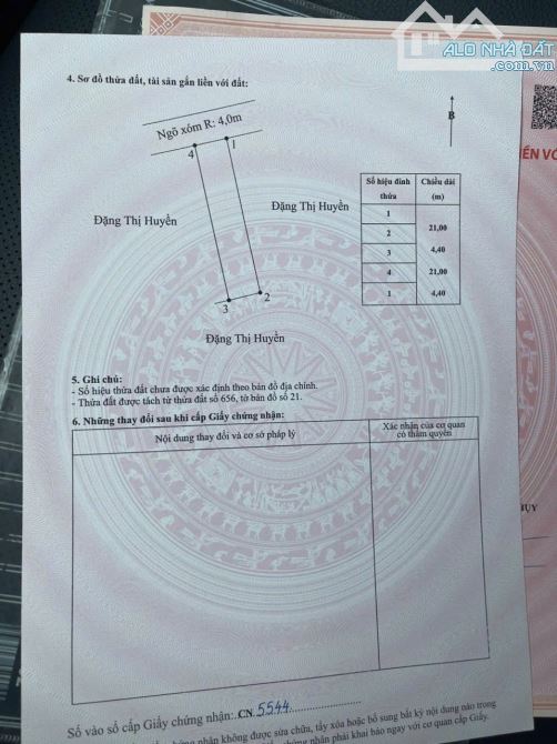 BÁN GẤP 2 LÔ ĐẤT F0 – MẶT ĐƯỜNG THÙ DU, MINH TÂN HẢI PHÒNG - 3