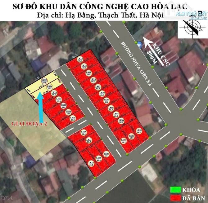 Lô đất 67,4m2 Khoang Mè Hạ Bằng giáp khu Đấu giá - Dịch Vụ - Tái định Cư- Công nghệ Cao - 3