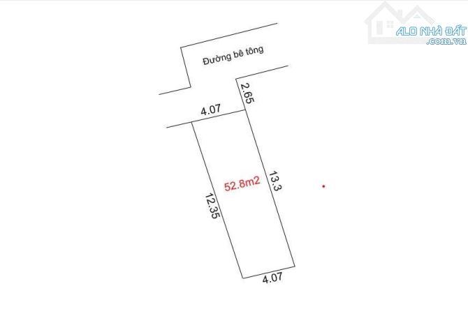 Chủ cân bán 52,9m đất Hoàng Trạch Mễ sở - 3