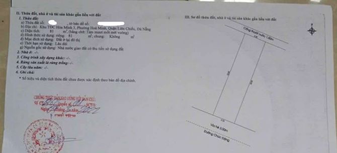 💎Cần bán lô đất MT đường Chúc Động.Đà Nẵng - 3