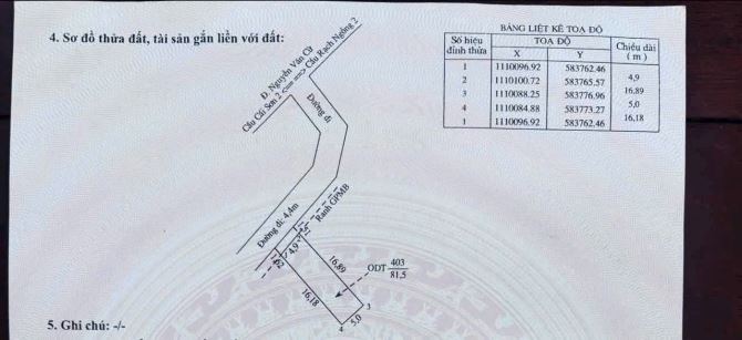 Bán nền MT hẻm lò mỗ ( kế hoa viên thành đạt ) . DT 89m2 - 3