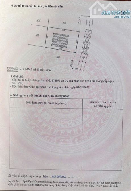 Đất mặt tiền Lý Nam Đế - p8- Dalat  Giá: 25 tỷ ( rẻ nhất khu vực ) - 3