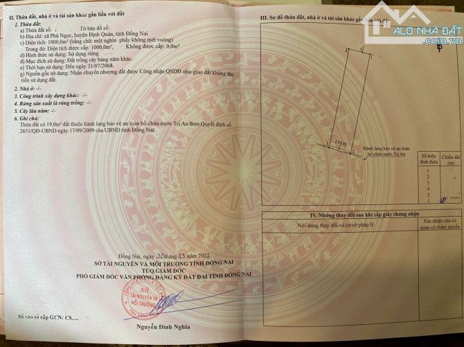 TÌM ĐÂU RA LÔ ĐẤT VƯỜN KẾ BÊN NHÀ MÁY THĂNG LONG XANH 1000m2 (14.5mx67m) CHỈ 395 TRIỆU - 4