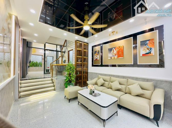 Bán nhà mới đẹp hẻm 3,5m đường số 9, P.9, 4 x 15, 4 tầng, 4PN giá 6.9 tỷ tl - 4