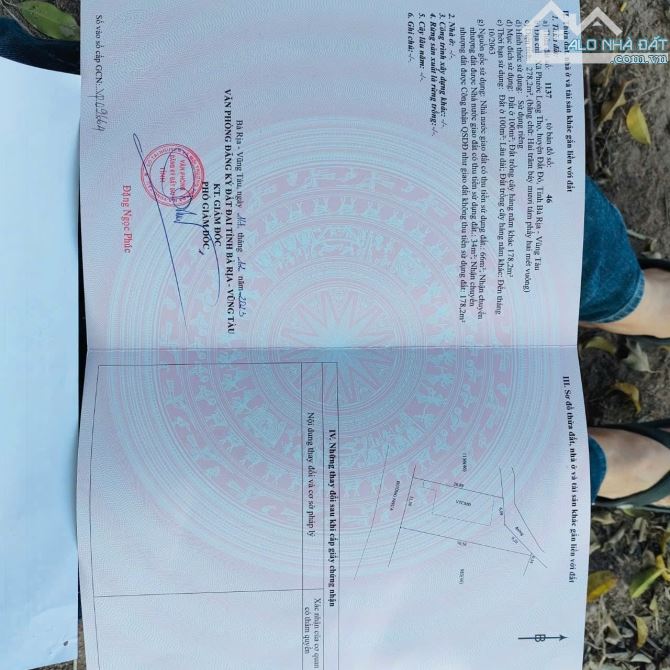 BÁN 2 LÔ LIỀN ĐƯỜNG NHỰA DÂN CƯ GẦN KCN ĐẤT ĐỎ ĐƯỜNG NGUYỄN HUỆ VỀ TRUNG TÂM TIỆN ÍCH - 4