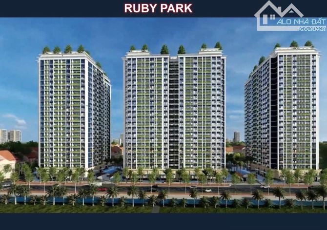 Bán căn hộ chung cư Ruby Park Phúc Lợi - 4