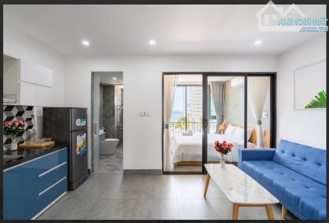 Cho thuê căn hộ 1pn view biển đường Đinh đạt, quận sơn trà, oto đỗ ok - 4