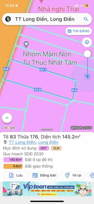 🌊 [SỐC] BÁN GẤP LÔ ĐẤT VÀNG TT LONG ĐIỀN – SÁT CHỢ, GẦN BIỂN, KẾT NỐI CAO TỐC! 🔥 - 4