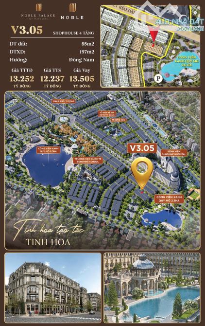 ĐỰ ÁN NOBLE / TÂY THĂNG LONG - 4 Tầng - 5 Tầng - 4
