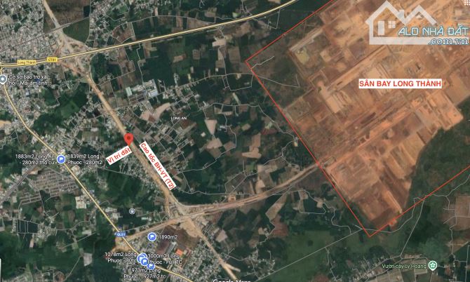 SIÊU PHẨM MẶT TIỀN ĐƯỜNG DẪN T2 – SÂN BAY LONG THÀNH, 2 MẶT TIỀN ĐƯỜNG, GIÁ CỰC TỐT - 4