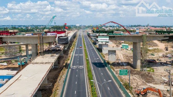 SIÊU PHẨM LÔ ĐẤT MẶT TIỀN ĐƯỜNG CHÍNH VÀO SÂN BAY LONG THÀNH, CÁCH VÒNG XOAY T1-QL51 200M - 4