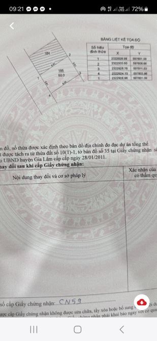 An Đào / Ô TÔ Chánh/ 50 m2/5.6 M tiền/ 8 tỷ - 5