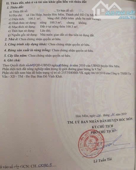 🏠BÁN GẤP NHÀ CẤP 4 SỔ RIÊNG Ở TÂN HIỆP DT 100m2 GIÁ 690 TRIỆU🏠 - 5