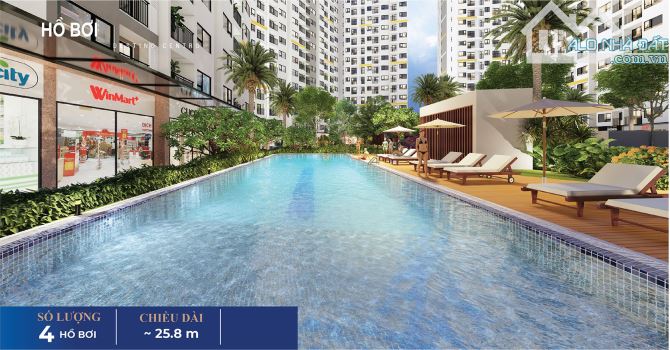 Căn hộ Destino 56m2 (2PN 2WC). Giá 1,5 tỷ/căn, ngay chợ Bình Chánh. - 5