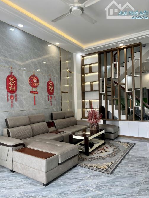 Bán nhà mới 1T2L 4x15.5m, đường D2 KDC Lộc Phát p. Thuận Giao, full nội thất - 5