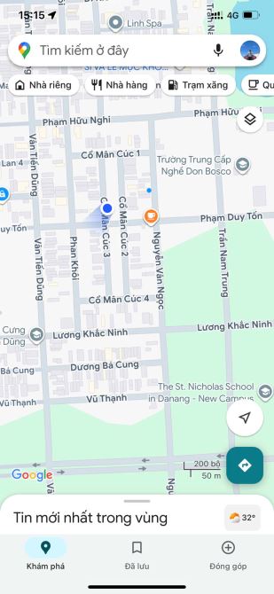 Bán đất Cổ Mân Cúc 3, Hòa Xuân - mặt tiền công viên thoáng - 100m2, Giá 4.2 tỉ tl - 5