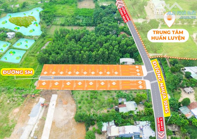 BÁN 20 LÔ LIỀN KỀ HOÀ VANG - GẦN CÁC KLD SINH THÁI - SÁT ĐƯỜNG 10M5 - GIÁ ĐẦU TƯ - 6