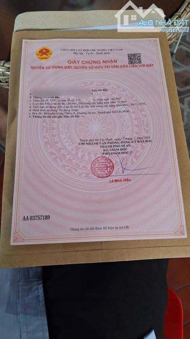 Bán Nhà Cấp 4 sổ riêng và 5 phòng trọ dĩ an Bình dương P tân đông Hiệp - 6
