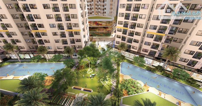 Căn hộ Destino 56m2 (2PN 2WC). Giá 1,5 tỷ/căn, ngay chợ Bình Chánh. - 6
