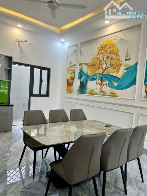Bán nhà mới 1T2L 4x15.5m, đường D2 KDC Lộc Phát p. Thuận Giao, full nội thất - 6
