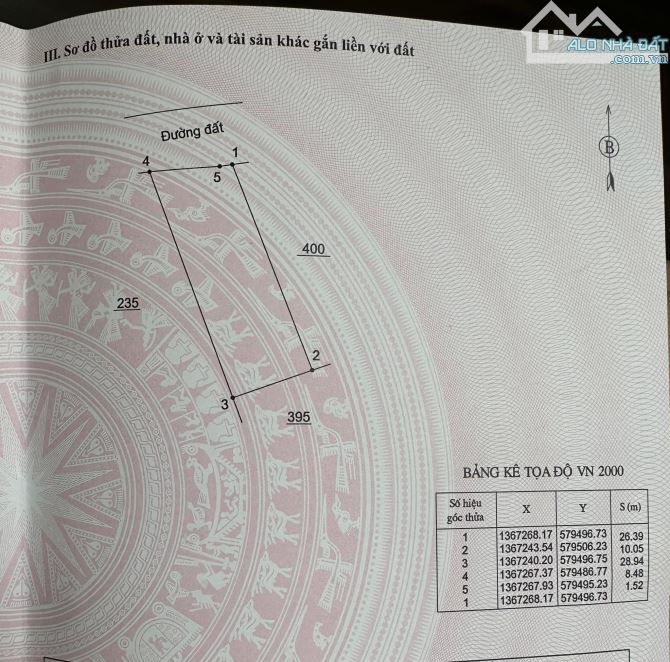 Bán đất Khánh Đông giá rẻ mặt đường bê tông liên thôn liên xóm - 6
