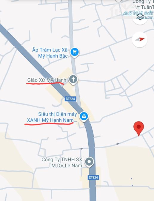 1 sẹt Tỉnh Lộ 824, 5x30 full thổ, xây dựng tự do - 6