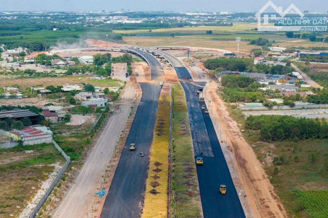 SIÊU PHẨM LÔ ĐẤT MẶT TIỀN ĐƯỜNG CHÍNH VÀO SÂN BAY LONG THÀNH, CÁCH VÒNG XOAY T1-QL51 200M - 6