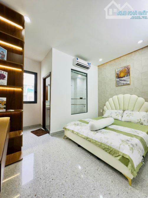 Bán nhà mới đẹp hẻm 3,5m đường số 9, P.9, 4 x 15, 4 tầng, 4PN giá 6.9 tỷ tl - 7